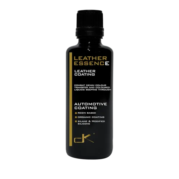 Leather Essence organic leather coating bottle combat denim colour transfer resin based silane and modified silicone automotive leather protection by DK