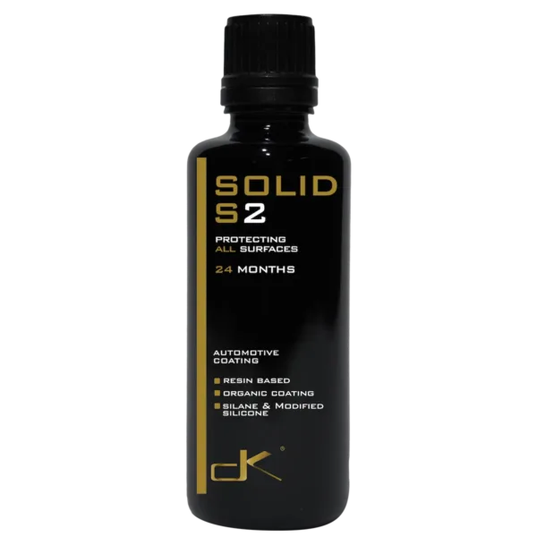 SOLID S2 advanced paint protection coating bottle 24 months protection resin based organic silane and modified silicone all surface automotive coating by DK