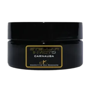 STELLAR INVICTO carnauba wax jar T1 grade high gloss deep wet look finish by DK Competitive Wax Designers