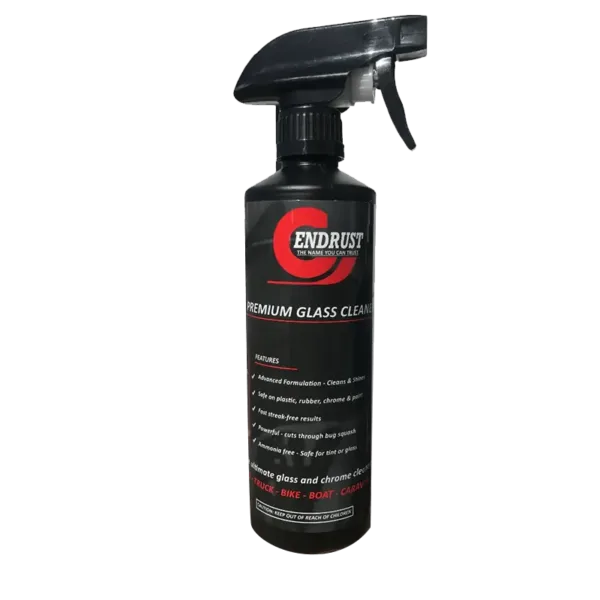 Endrust Premium Glass Cleaner - Streak Free Automotive Glass Care